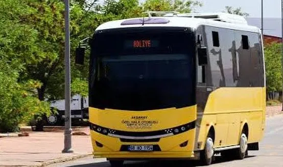 Aksaray’da Ulaşım Cep Yakıyor! Özel Halk Otobüslerine Zam Geldi