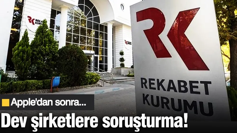 Dev teknoloji şirketlerine soruşturma açıldı