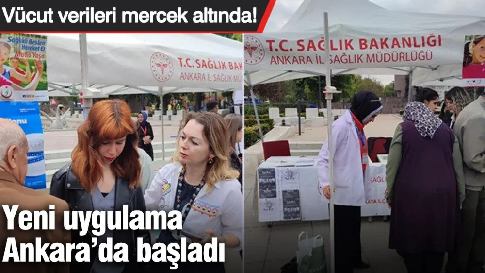 Yeni sağlık uygulaması Ankara’da başladı