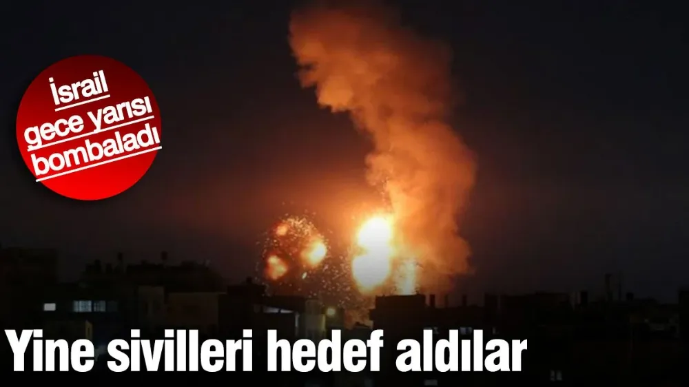  Yine sivilleri hedef aldılar