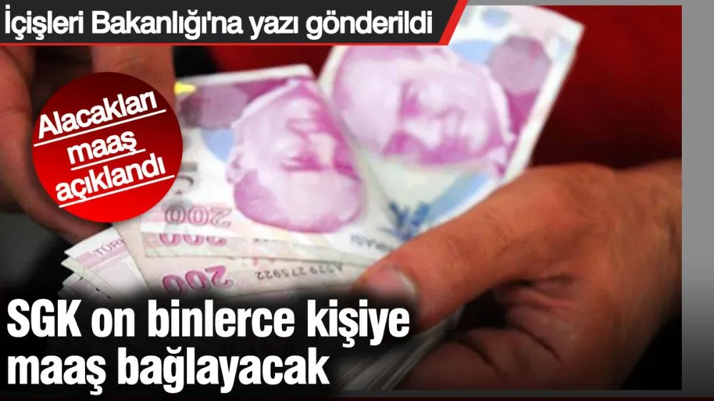 SGK on binlerce kişiye maaş bağlayacak
