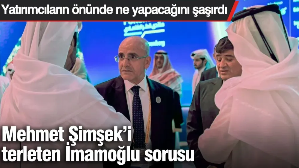 Mehmet Şimşek’i terleten İmamoğlu sorusu !