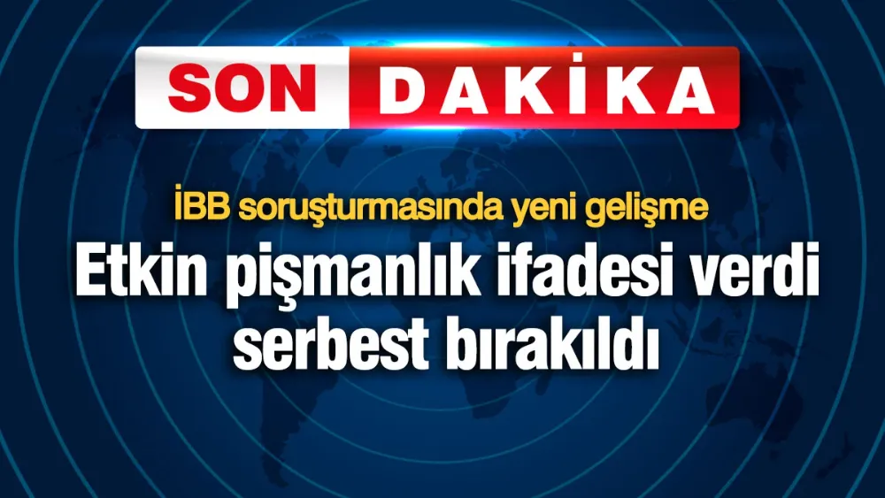  Etkin pişmanlık ifadesi verdi serbest bırakıldı