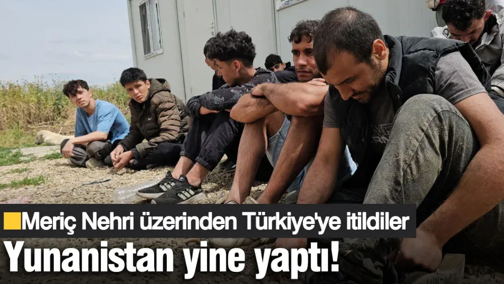 Yunanistan yine yaptı, 18 kaçak göçmen Türkiye