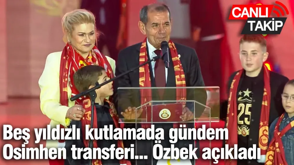 Beş yıldızlı kutlamada gündem Oshimen transferi... 