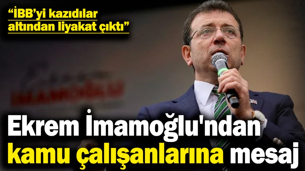  İBB’yi kazıdılar, altından liyakat çıktı