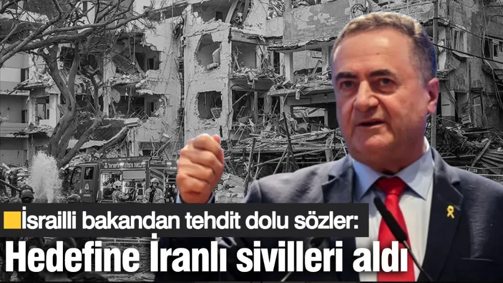 İsrailli bakandan tehdit dolu sözler