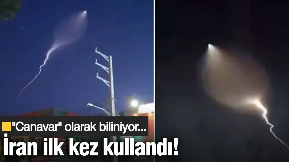 İran ilk kez kullandı! 