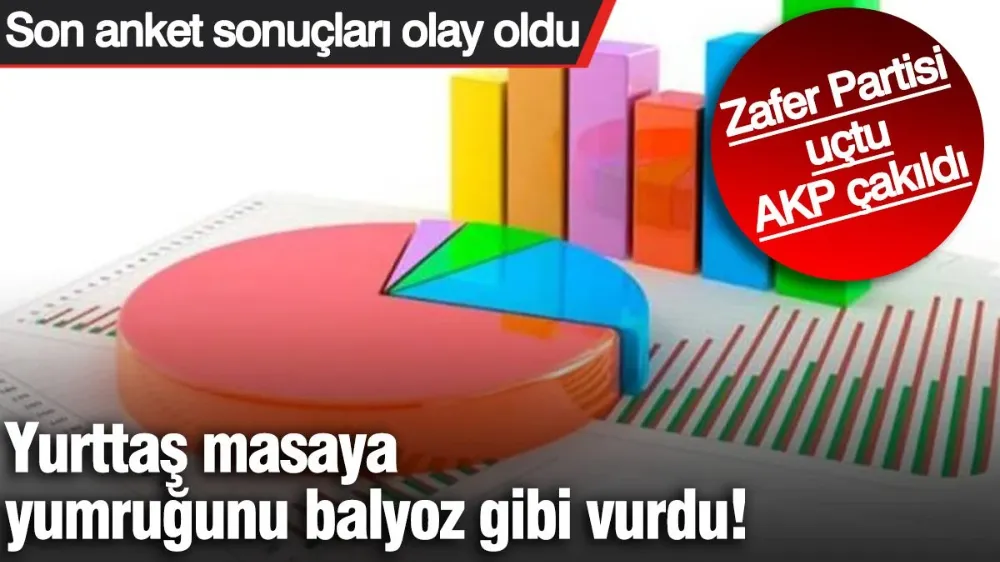 Anket sonuçları olay oldu! Vatandaş masaya yumruğunu balyoz gibi vurdu