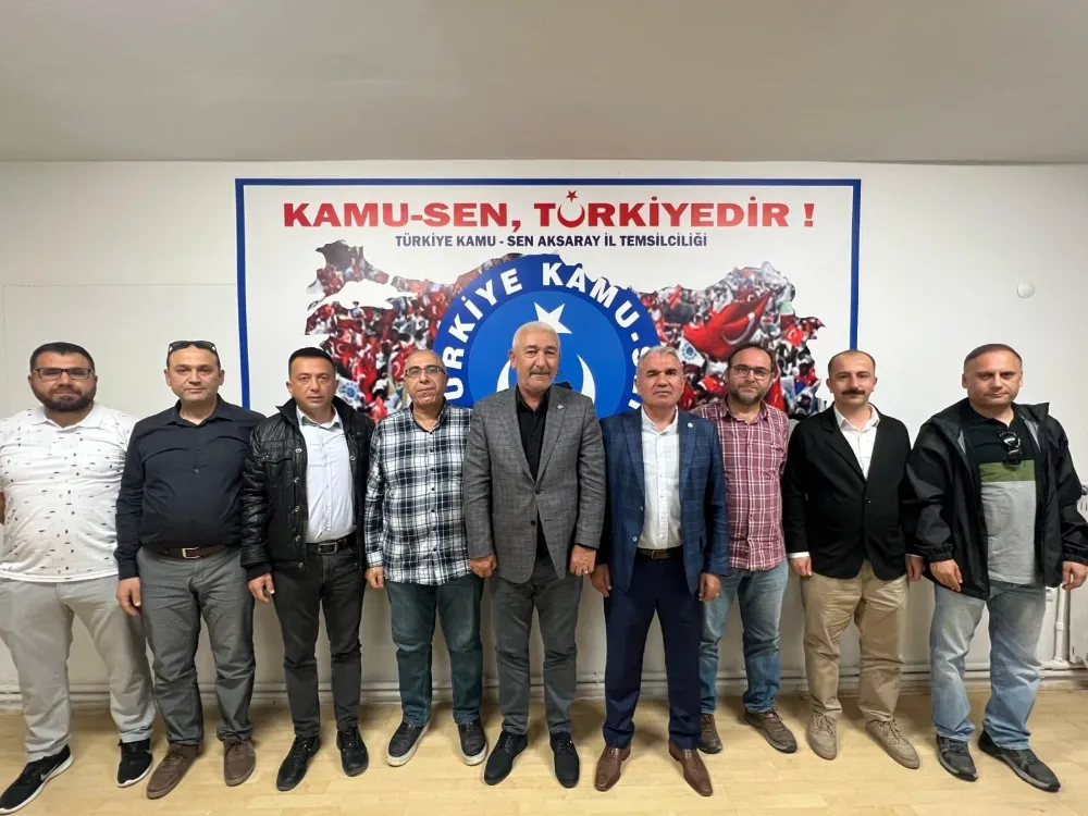 Aksaray’da Türkiye Kamu-Sen İl Temsilciliği Görevine Ali Toprak Atandı