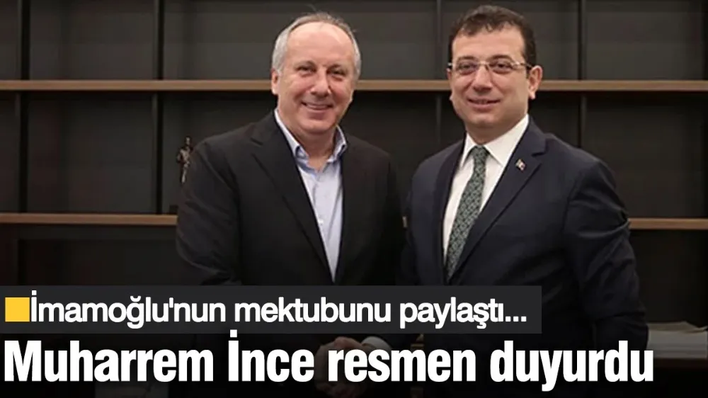 Muharrem İnce, İmamoğlu