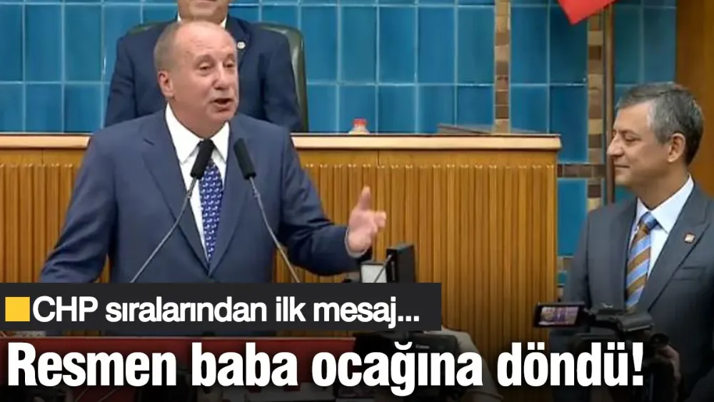 Muharrem İnce resmen CHP