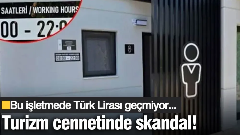 Turizm cennetinde skandal! 