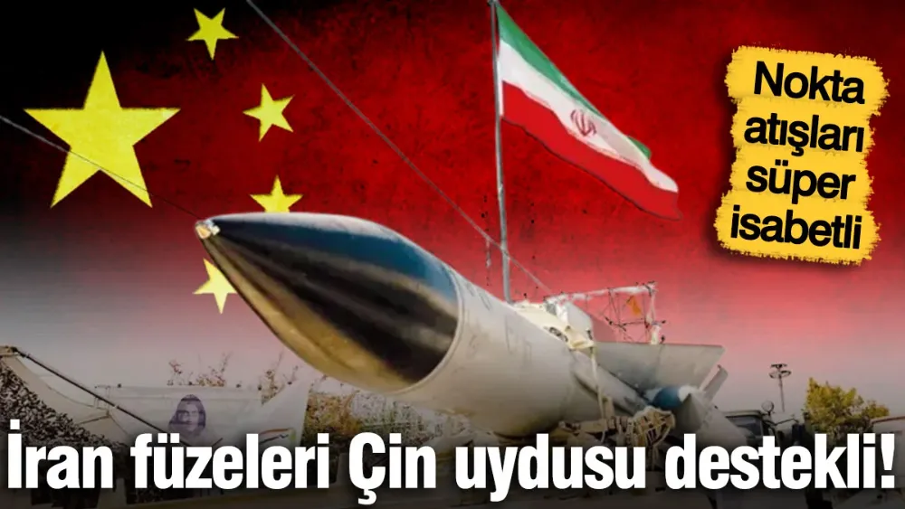 İran füzeleri Çin uydusu destekli! 