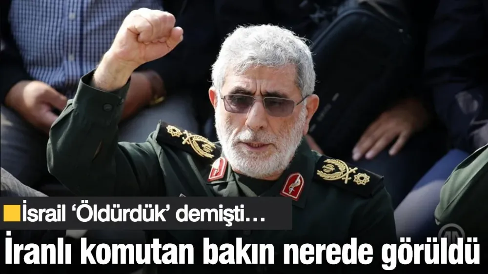 İsrail ‘Öldürdük’ demişti… 