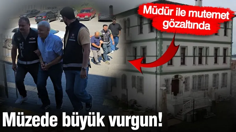 Karadeniz Ereğli Müzesi’nde büyük vurgun! 