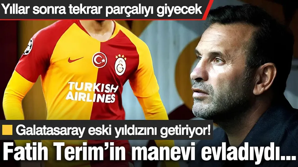 Galatasaray eski yıldızını getiriyor! Fatih Terim