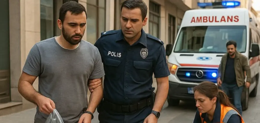 Aksaray’da Şoke Eden Olay: Poşetten Fırlayan Bıçak, Yoldan Geçeni Yaraladı