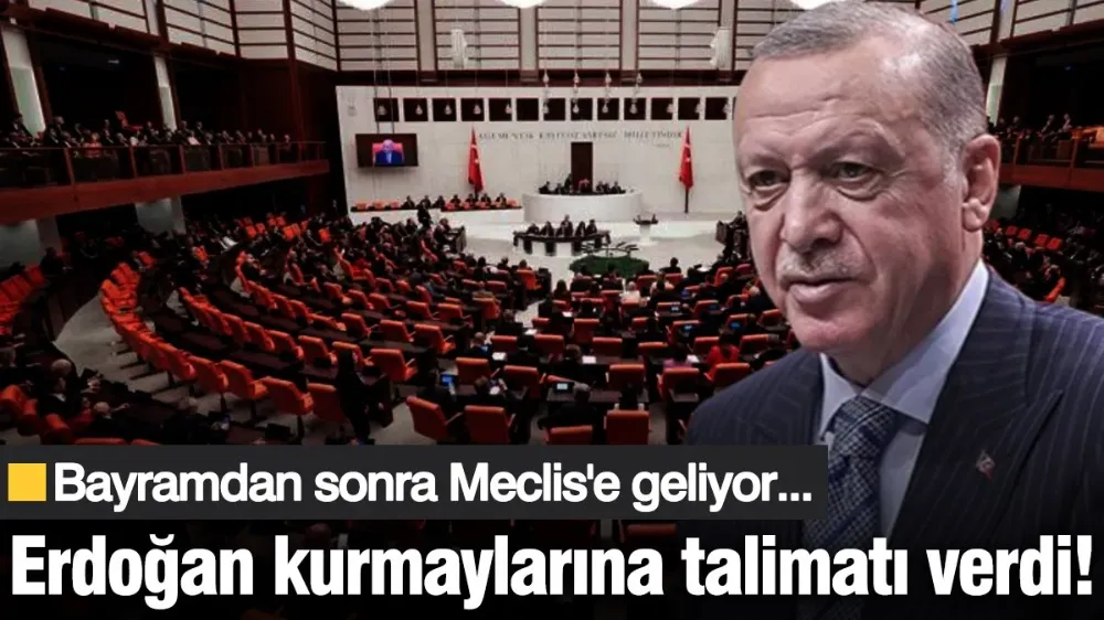Erdoğan kurmaylarına talimatı verdi! 
