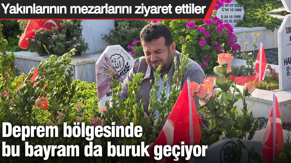 Deprem bölgesinde bu bayram da buruk geçiyor