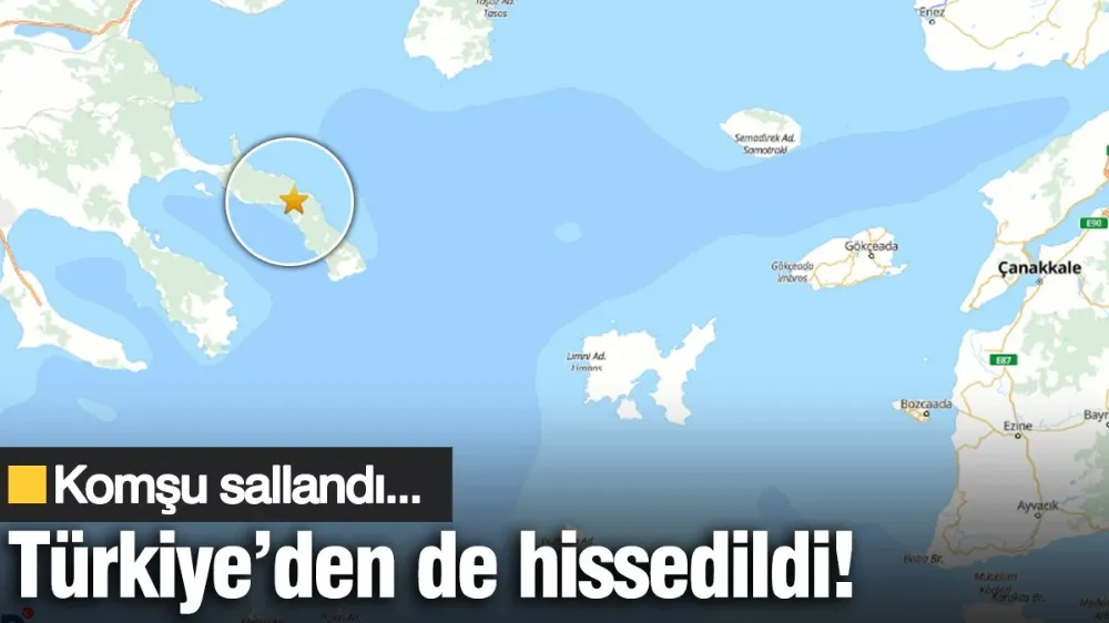 Deprem komşuyu salladı! Türkiye