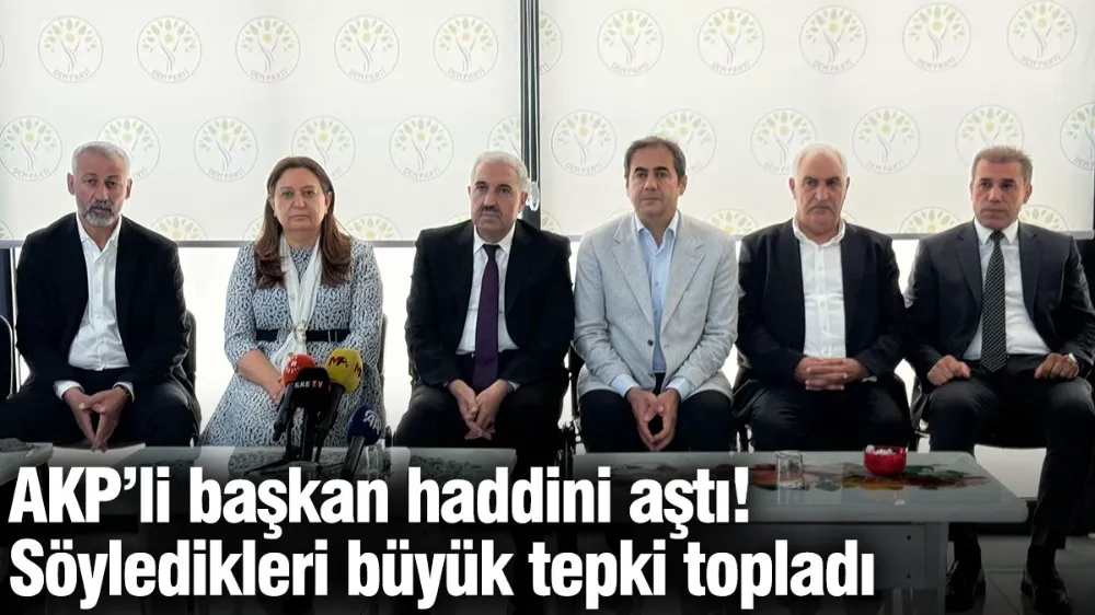 AKP’li başkan haddini aştı! 
