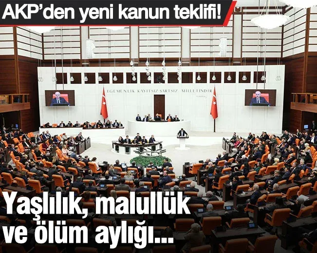 Yaşlılık, malullük ve ölüm aylığı...