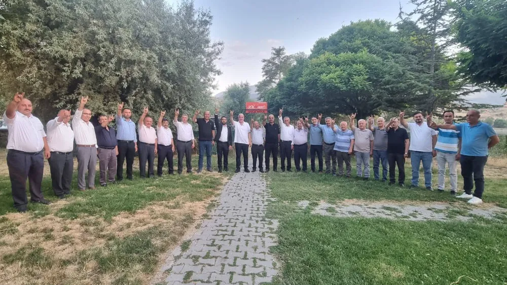 MHP Aksaray Teşkilatı Helvadere’de Bir Araya Geldi