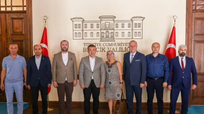 İYİ Parti heyetinden Bilecik Valisi Sözer