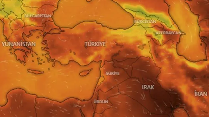 Afrika üzerinden geldi… Bugün çok sert vuracak!