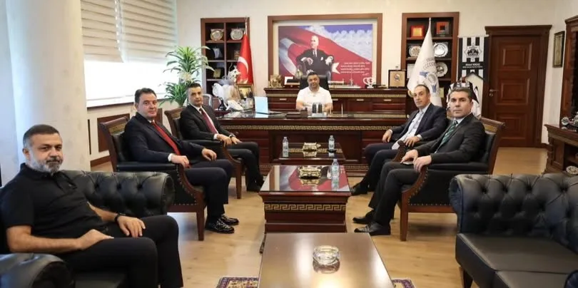 Ziraat Bankası Heyetinden ATSO’ya Nezaket Ziyareti