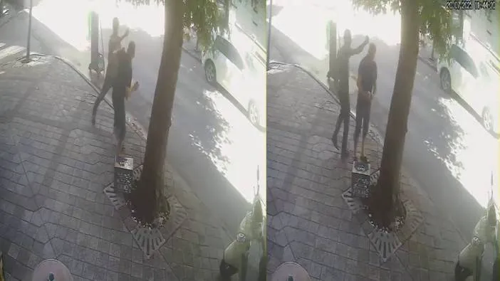 İş yerinde vahşi saldırı! 