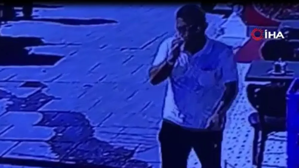 Yedi, içti hesabı ödemeden kaçtı. Çayını bile içmedi