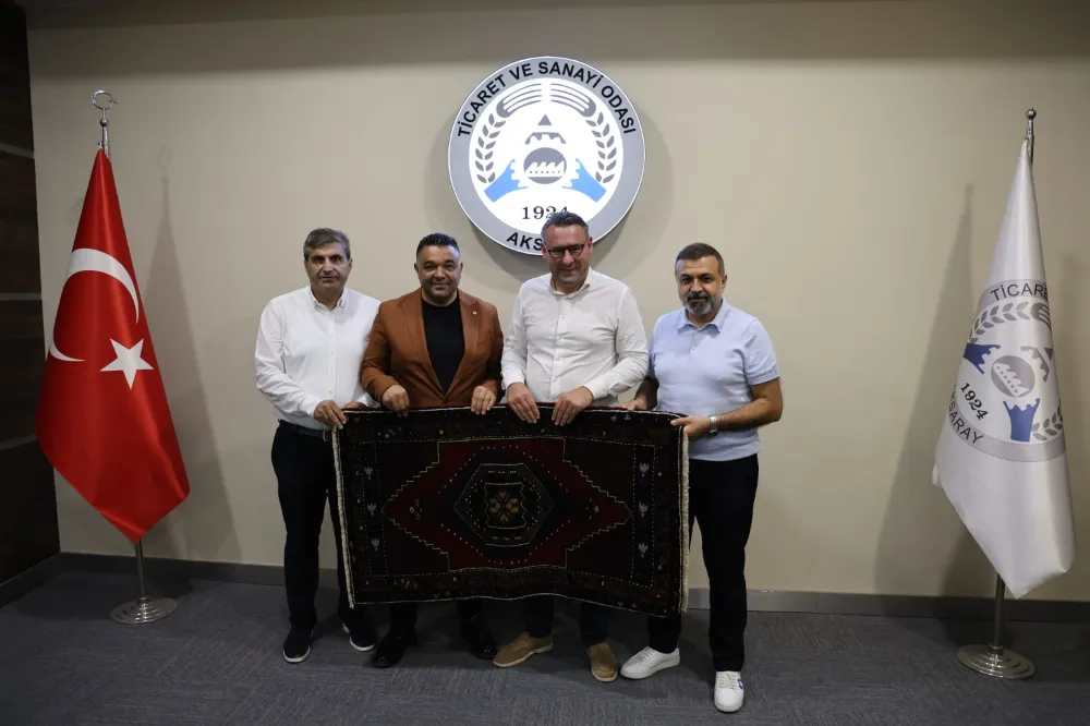 Hart voor Den Haag Partisi Başkanı Richard de Mos ve Heyetinden ATSO’ya Ziyaret