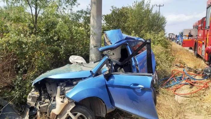 14 yaşındaki sürücü 10 yaşındaki kardeşiyle öldü