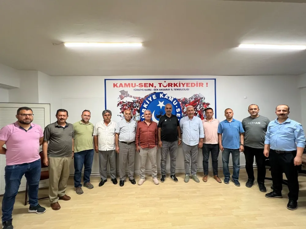 MHP İl Başkanı Karataş’tan Kamu-Sen’e Anlamlı Ziyaret