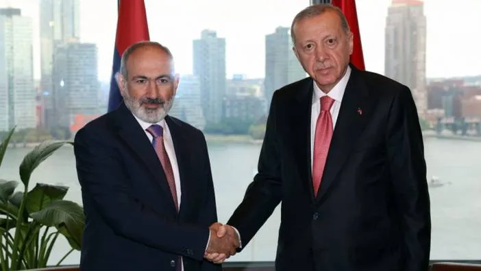 Erdoğan, Paşinyan ile görüştü