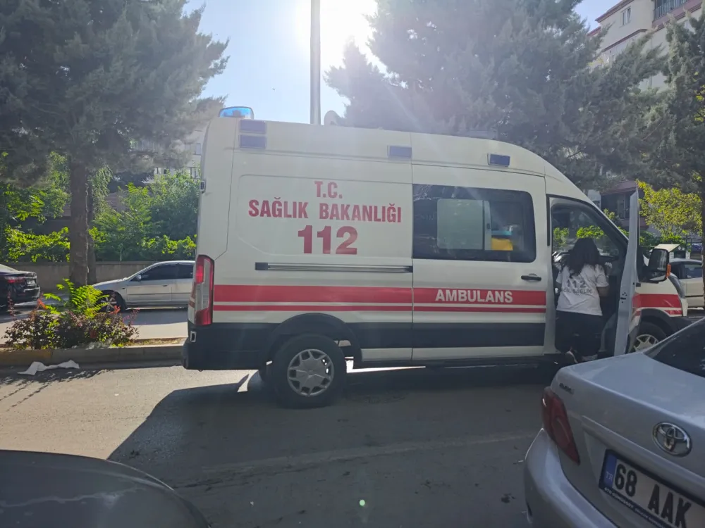 Aksaray’da Motosiklet Yayaya Çarptı: 2 Yaralı Hastanede