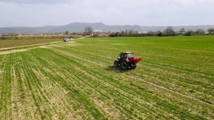 Sıvı gübre çiftçiden tam not aldı