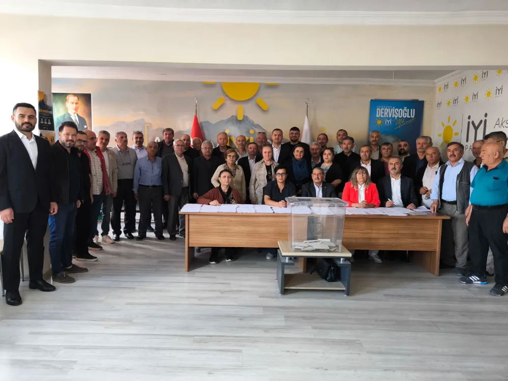 İYİ Parti Aksaray’da Delege Seçimlerine Yoğun İlgi