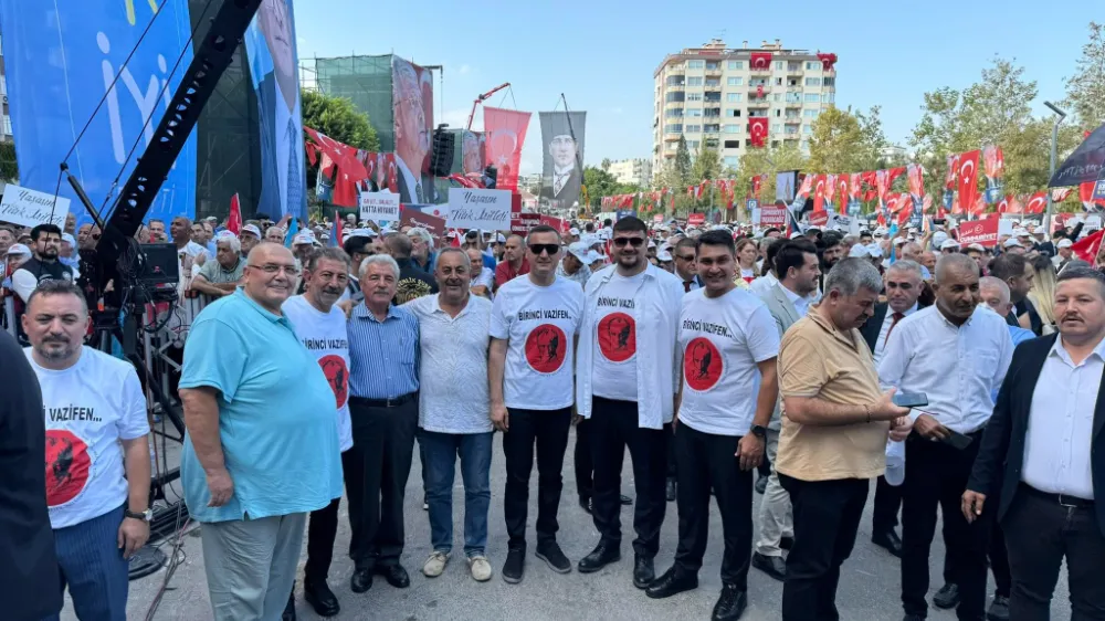 Aksaray Teşkilatı Mersin Mitinginde
