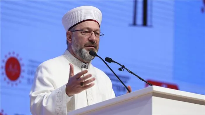 Diyanet İşleri Başkanından bekarlara salvolar! Demediğini bırakmadı