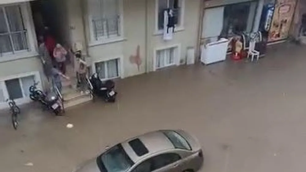 Sağanak vurdu. Şehir Venedik